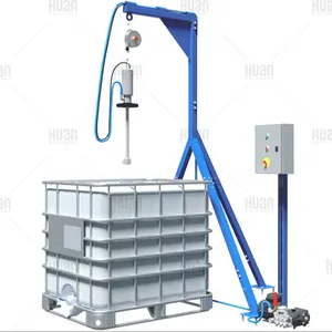 Automatic IBC tote cleaner, high pressure tank cleaning machine for cleaning of IBC tank