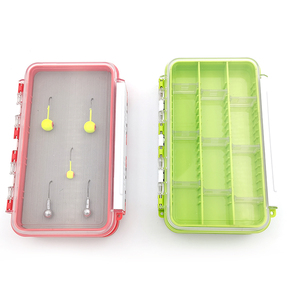 Transparent Multifunction Jig Hook Accessories Storage Box Fishing Tackle With Double Sided