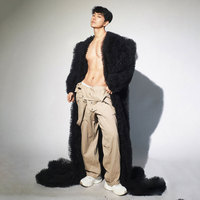 ELITES Cape de fête pour femmes et hommes, tenue de carnaval, vêtements de spectacle de drag show, vêtements de scène, vêtements de danse exotique