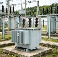 Transformateur de distribution triphasé 500 kVA 11 kV immergé dans l'huile, bobinage en cuivre, pour usage électrique 380 V 440 V – Meilleure vente