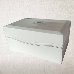 Caja de embalaje de madera personalizada rectangular blanca y roja para regalo, embalaje de joyería, Shenzhen Guangdong MH 0287 - Product Image 3