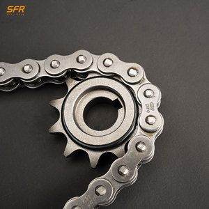 Cadena de Motocicleta SFR Factory Direct 420PRO/420SO/420H con Anillo en O para Honda CRF125F Yamaha TT-R125 <span class=keywords><strong>Kawasaki</strong></span> KLX110 - Product Image 2