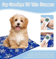 Tapis rafraîchissant en gel imperméable pour chat et chien, coussin durable pour lit de chien, idéal pour les grands chiens - Vente chaude