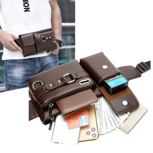 Borsa a <span class=keywords><strong>Tracolla</strong></span> da Uomo di Marca alla Moda, Borsa da Petto per <span class=keywords><strong>Cellulare</strong></span>, Borse Sportive da Esterno di Design per Donne - Product Image 2