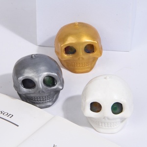 Halloween <span class=keywords><strong>Prank</strong></span> 3D Lỗi Trong Hộp Sọ Squishy Đồ Chơi Vui Chống-Căng Thẳng Đồ Chơi Cho Halloween Căng Thẳng Cứu Trợ Ma Đáng Sợ Sọ Bóp Bóng - Product Image 2