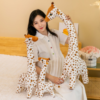 Yanxiannv grande peluche girafe jouet géant énorme vraie vie girafe jouets en peluche mignon peluche poupées douce Simulation girafe poupée