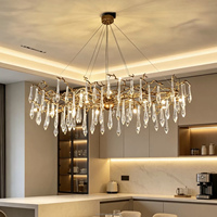 Lustre Fleur Décoratif pour la Maison, Fabrication Personnalisée, Lustre de Luxe, Lampes Décoratives de Luxe en Cristal