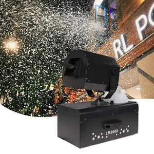 Partiler düğün ve noel kutlamaları için uygun dönen kar tanesi makinesi uzaktan kumandalı kar tanesi makinesi - Product Image 1