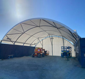 W66'xL40' Haute qualité PVC dôme étanche expédition industrielle conteneur solide abri <span class=keywords><strong>tente</strong></span> <span class=keywords><strong>de</strong></span> <span class=keywords><strong>stockage</strong></span> pour l'équipement - Product Image 4