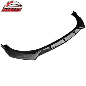 สำหรับรถยนต์ฮุนได เอลันตร้า ปี 2021-2023 รุ่น 4 ประตู ซีดาน ลายคาร์บอนไฟเบอร์ ชุดแต่งกันชนหน้า 3 ชิ้น วัสดุ PP คุณภาพสูง - Product Image 3