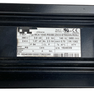 มอเตอร์10I40-RS0B0-Z0C0-ST5S00N-R0SU PLC mca GST05-2 A VBR เกียร์10IC40 PLC mca มอเตอร์10I40-RS0B0-Z0C0-ST5S00N-R0SU GST05-2 - Product Image 2