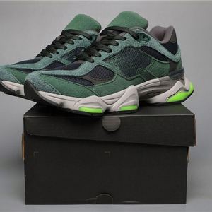 Nuevas Zapatillas Deportivas de Invierno 9060 con Entresuela de TPU y Suela de Goma, Diseño para Hombre y Mujer, Color Azul Sal Marina, Plataforma Driftwood - Product Image 4