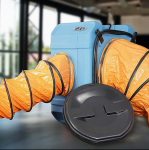 Flexibler PVC-Stoffschlauch 12 Zoll 300mm für Gebläse Ventilator Heizung Hochtemperatur-Luftaustausch - Product Image 6