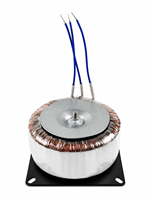 Transformateur de puissance toroïdal personnalisé 600VA 1500VA 2000VA 2500VA 3000VA 7000VA 120V à 240V monophasé 50/60Hz