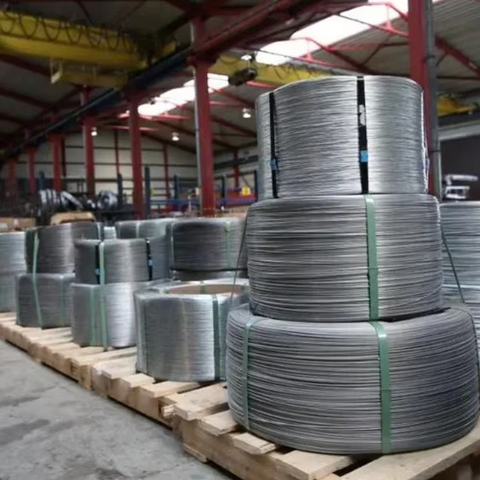 82B High Carbon Steel Wire Rod Hard Drawn Wire for Nails 4mm 6mm ASI Standard Cutting and Bending Services Included