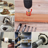 Extracteur de vis endommagé de haute qualité extracteur de vis outils de réparation de filetage extracteur de vis cassé