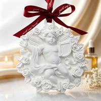 Diffuseur d'arômes en plâtre avec logo personnalisé, pierre aromatique en gypse, désodorisant pour voiture et maison, cadeau de mariage, cadeau d'aromathérapie