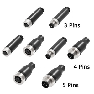 Sensor Accessory M8 M12 3 Pin 4 Pin PVC PUR Connection Cable Connector - Product Image 3