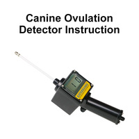 Compteur d'ovulation numérique Détecteur de test de grossesse animale pour chien Instrument vétérinaire