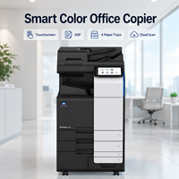 Photocopieur multifonction noir et blanc d'occasion Konica Minolta Bizhub 300i, imprimante laser A3, 30 ppm, MFP de bureau avec numérisation double 200 ipm