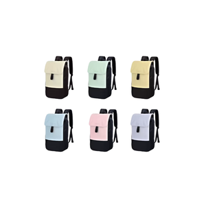 <span class=keywords><strong>Zaino</strong></span> in PU e Poliestere con Chiusura a Patta <span class=keywords><strong>Idrorepellente</strong></span> per Uso Quotidiano, Ufficio e Scuola - Product Image 4