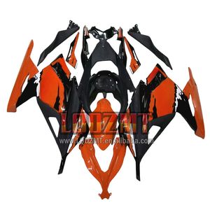 Injection Pour <span class=keywords><strong>KAWASAKI</strong></span> NINJA ZX-3R EX300 ZX 300 ZX3R 13 14 15 16 17 27LQ.165 <span class=keywords><strong>ZX300R</strong></span> Orange blk 2013 2014 2015 2016 2017 Carénage - Product Image 1