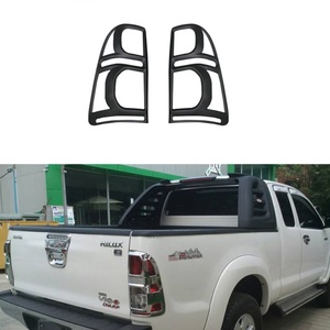 Cubierta de Luz Trasera de Nuevo Diseño, Accesorios Negros para Automóviles, Cubierta de Luz ABS para Hilux Vigo 2012 - Product Image 3