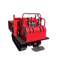 Mini-dumper diesel sur chenilles économique, mini-transporteur, camion-benne personnalisé