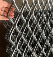 Grillage métallique perforé soudé en acier inoxydable/galvanisé, type losange, pour plafonds/clôtures et protection de caniveaux