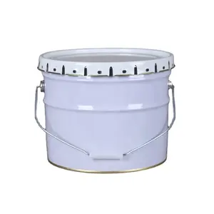 Thùng Kim Loại 8L 2 Gallon Thùng Thép Đen 8 Lít Thùng Thiếc & Bao Gồm Với Bên Ngoài/Nội Thất Không Có Lớp Lót