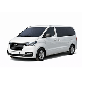 2019 BLANCA Nueva Minivan Diésel Blanca de 12 Asientos con Asientos Calefactables y Ventilados, Navegación y Cámara, Coche Coreano - Product Image 1