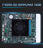 Placa Base Industrial Mini ITX Intel Jasper Lake N5095 DDR4 16GB VGA RS232 RS485 LAN Gigabit para Automatización de Kioscos POS