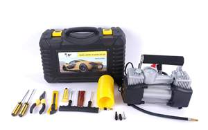12V acil kullanım araba kamyon veya motosiklet için hava kompresörü araç otomatik hava şişirme - Product Image 4
