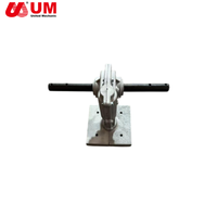 Rakitan Gear Box Aluminium UM untuk 44-5 1E44F-5 Mini Micro Tiller Hand Push Cultivator Suku Cadang