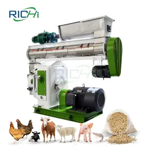 Macchina per la preparazione dell'alimentazione animale della camera di pelletizzazione dell'acciaio inossidabile di RICHI per la vendita