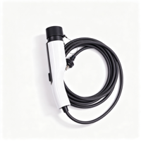 Câble de recharge portable pour VE 3,5 kW 16 A Type 2, chargeur de véhicule électrique de niveau 2, courant réglable, contrôle intelligent