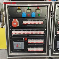 Distributeur de puissance triphasé 200A/400A pour éclairage de scène DJ, norme américaine, 19 broches, avec sortie 19 broches 16A