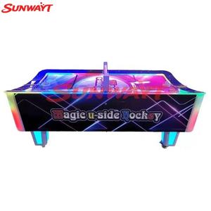 Máquina de Videojuegos Operada con Monedas, Mesa de Hockey de Aire Interior Magic U-side, Máquina de Juego de Hockey de Aire con Redención de Boletos - Product Image 2