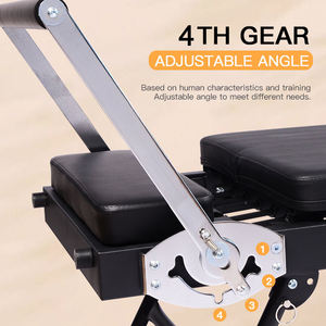 <span class=keywords><strong>Reformer</strong></span> <span class=keywords><strong>Pilates</strong></span> pliable compact de 197 cm, portable, avec cadre en acier noir, équipement de fitness et de yoga à domicile, <span class=keywords><strong>machine</strong></span> de <span class=keywords><strong>Pilates</strong></span> réglable pour le renforcement du tronc - Product Image 5