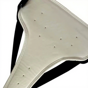 Protector Inguinal de Boxeo Personalizado para Mujer, Protector Pélvico de Cuero PU para MMA y Taekwondo - Product Image 5