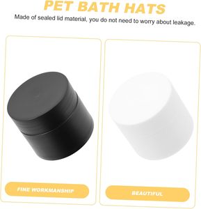 Juego de Botellas y Frascos para Cosméticos, Frascos de Plástico PP de Doble Pared Mate en Negro, Blanco, Azul y Rosa para Crema - Product Image 6