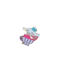 Épinglette en émail dur et souple, broche Kuromi & Cinnamoroll, badge en alliage pour sacs et vêtements