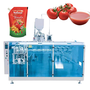 Machine de remplissage liquide multi-produits compacte pour sauces (tomate, ketchup, pâte, beurre de cacahuète, <span class=keywords><strong>huile</strong></span> <span class=keywords><strong>piquante</strong></span> au piment, sauce viande épicée, sauce bœuf) et liquides variés - Product Image 6