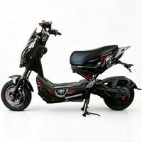 Moto électrique pour adultes avec pédales War Wolf 1200W haute vitesse 60V Streetbikes MAYA XZL 70km/h