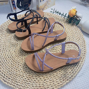 Sandalias de exterior de alta calidad, Sandalias planas, zapatos informales al por mayor, Sandalias planas de mujer - Product Image 6