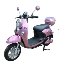 Skuter Listrik Dewasa Pabrikan 1000W 60V 2 Roda, Sepeda Motor Listrik Model Kura-Kura Emas yang Lucu untuk Perjalanan Kota