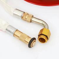 Selang Pemadam Kebakaran China Terpasang di Dinding 3/4" 1" X 30m Selang Fleksibel PVC Otomatis/Manual Warna Putih LQG-16-30 0.4MPa-Pabrik