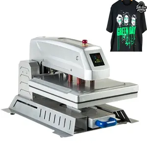 auto heat press 16x24 machines T Shirt Printing Transfer electric Heat Press Machine for T-shirt clothes