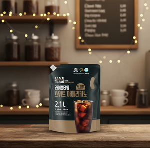 Livetime Dark Americano Doux Coréen Prêt à Boire Premium Intensif Gras Café Boisson En Vrac En Gros Approvisionnement - Product Image 2