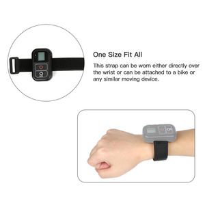 KAMPHO Dragonne de télécommande adaptée à la caméra de sport <span class=keywords><strong>GoPro</strong></span> <span class=keywords><strong>Hero</strong></span> <span class=keywords><strong>9</strong></span>/8/7 Télécommande Wi-Fi Noir Accessoires - Product Image 4